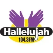 104.3 Hallelujah FM logo