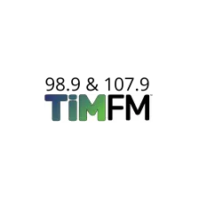 KJTM "98.9 & 107.9 TiM FM" Omaha, Nebraska logo