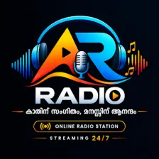 AR RADIO logo