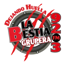 92.3 La Bestia Grupera (Mexicali) - 92.3 FM - XHMMF-FM - Grupo Audiorama Comunicaciones - Mexicali, Baja California logo