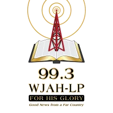 WJAH 99.3 "Good News Radio" Union, Maine logo