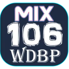 WDBP "Mix 106.7" Rocky Mount, North Carolina logo