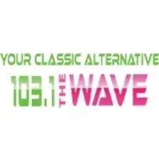 103.1 The Wave logo