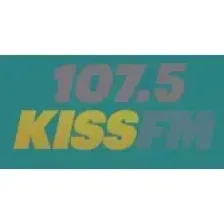 107.5 KISS FM KKDM logo