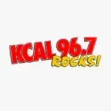 96-7 KCAL Rocks logo