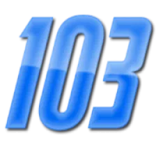 103 Radio logo