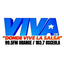 Viva FM Orlando 99.5 Orange County/103.7 Osceola County logo