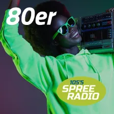 105'5 Spreeradio 80er logo