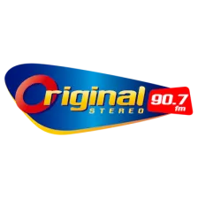 Original Stereo 90.7 FM logo