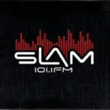 Slam 101.1 - Haggatt Hall logo