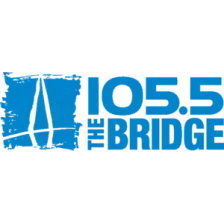 105.5 The Bridge logo