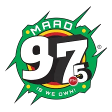97.5 FM MAAD logo