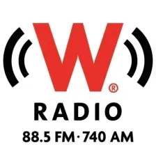 W RADIO 740 (Villahermosa) - 740 AM - XEKV-AM - Grupo Radio Cañón - Villahermosa, Tabasco logo
