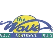 The Wave 94.5 & 93.7 Castries logo