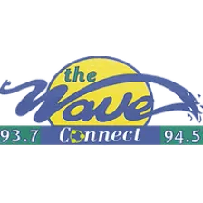 The Wave 94.5 & 93.7 Castries logo