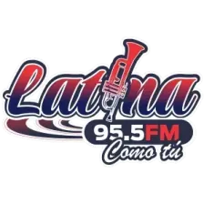 Latina 95.5 FM logo