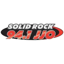 WJJO Solid Rock 94.1 JJO logo
