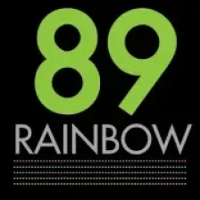 Rainbow 89 Christmas logo