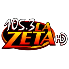 105.3 la ZETA logo