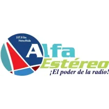 Alfa Stereo 107.8 FM logo