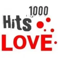 1000 HITS Love logo
