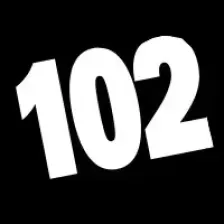 CJDJ 102.1 "Rock 102" Saskatoon, SK logo