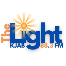The Light KJAB 88.3 FM logo