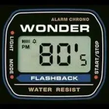 Wonder 80's Flashback logo