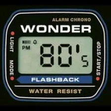 Wonder 80's Flashback logo