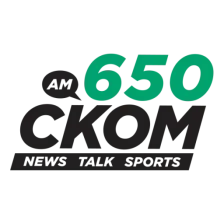 650 CKOM logo