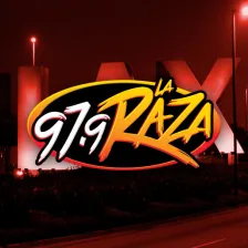 La Raza 97.9 FM (Solo Idolos y Música de Calidad ) logo