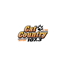 Cat Country 107.3 logo