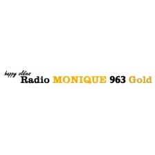 Happy Radio Monique 963 Gold on Ice logo