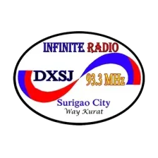 93.3 Infinite Radio Surigao logo