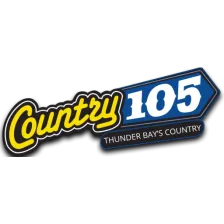 CKTG-FM 105.3 "Country 105" Thunder Bay, ON logo