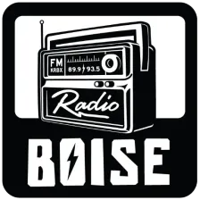 KRBX 89.9 & 93.5 "Radio Boise" Boise, ID logo