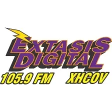 EXTASIS DIGITAL 105.9 (Poza Rica) - 105.9 FM - XHCOV-FM - Radiorama Poza Rica - Poza Rica, Veracruz logo