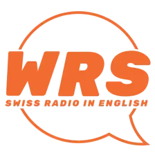 WRS "Swiss Radio in English" logo