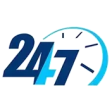 24/7 logo