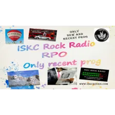ISKC Rock Radio RPO (Recent Prog Only) logo