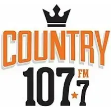 CJXR 107.7 "Country 107" Steinbach, MB logo
