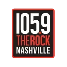 WNRQ 105.9 The Rock logo
