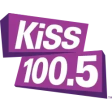 CHUR-FM "KISS 100.5" North Bay, ON logo