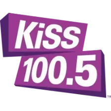 CHUR-FM "KISS 100.5" North Bay, ON logo