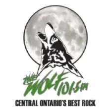 CKWF 101.5 "The Wolf" Peterborough logo