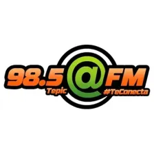 ARROBA FM 98.5 (Tepic) - 98.5 FM - XHEPIC-FM - Radiorama Nayarit - Tepic, Nayarit logo