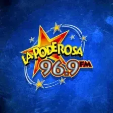 La Poderosa (Mexicali) - 96.9 FM / 1050 AM - XHMUG-FM / XED-AM - Radiorama - Mexicali, Baja California logo