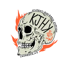 KJHK 90.7 FM logo