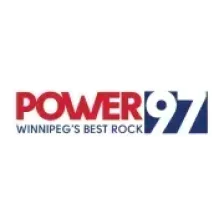 CJKR 97.5 "Power 97" Winnipeg, MB logo