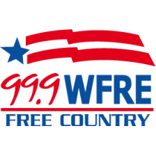 99.9 WFRE Free Country logo